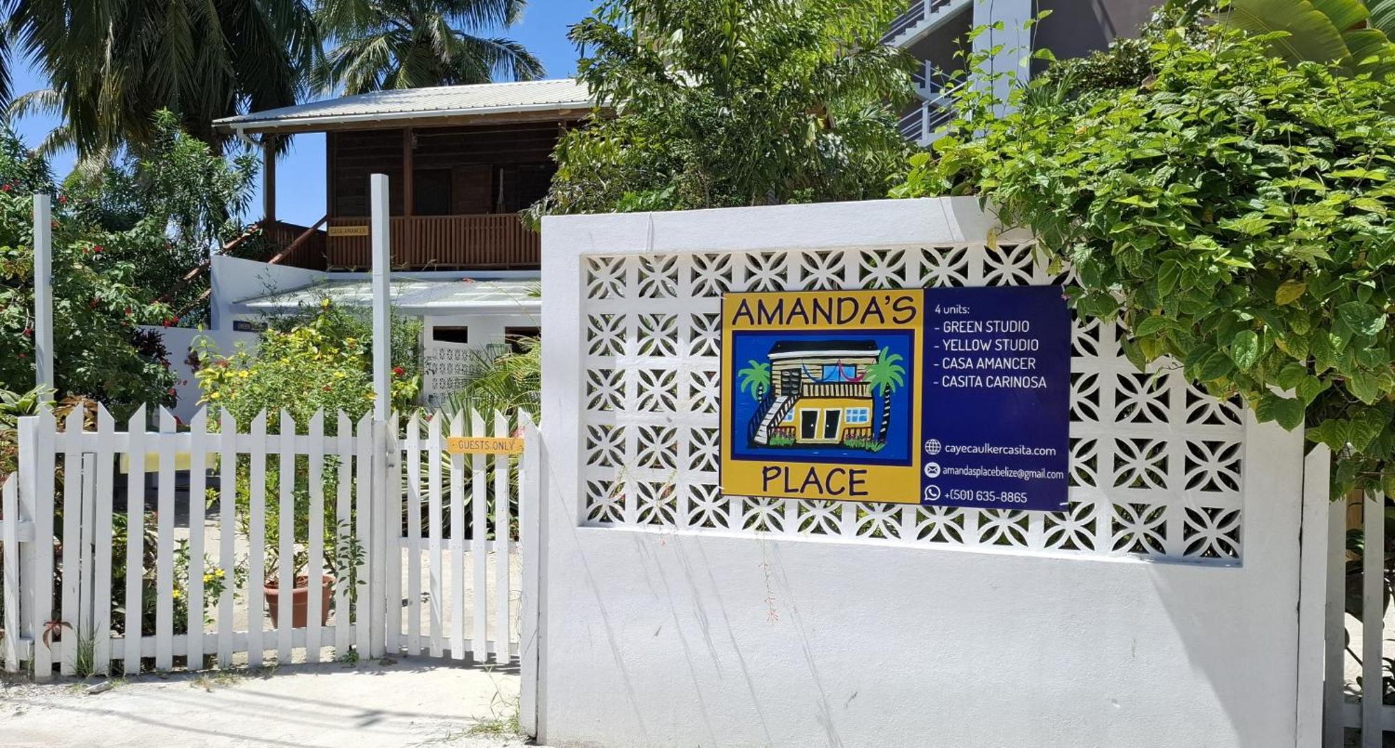 Amanda'S Place Green Studio - Pool And Tropical Garden Caye Caulker Dış mekan fotoğraf