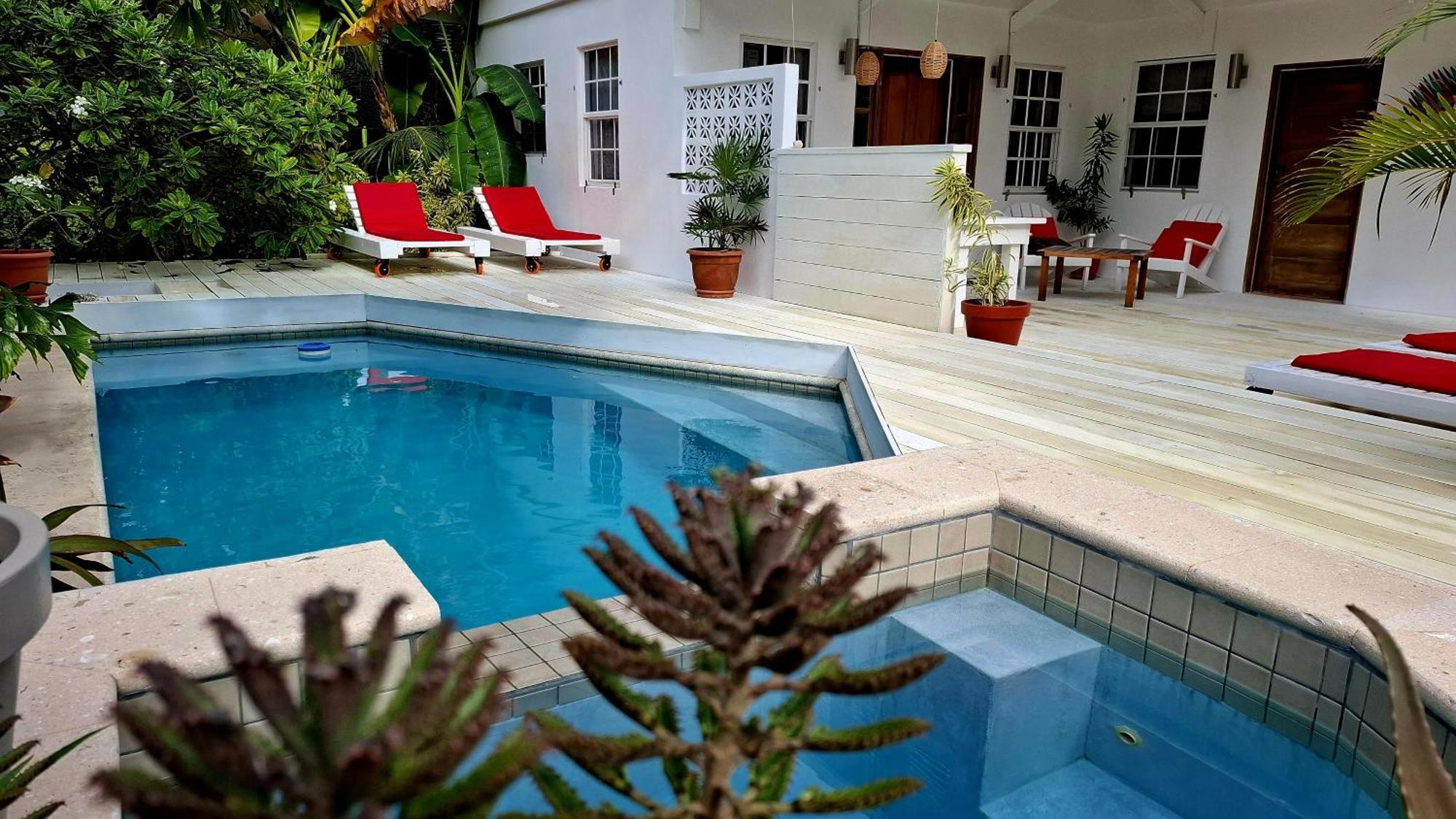 Amanda'S Place Green Studio - Pool And Tropical Garden Caye Caulker Dış mekan fotoğraf